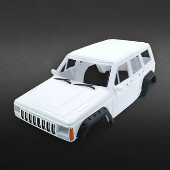 Hard Plastic 313mm Wheelbase Cherokee Body Car Shell