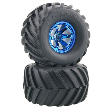 135mm Rubber 1/10 Monster Truck-Crawler​-Robot Tires