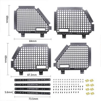  Openable Metal Defender Mesh 4pcs sets For Traxxas Trx4 D90 D110